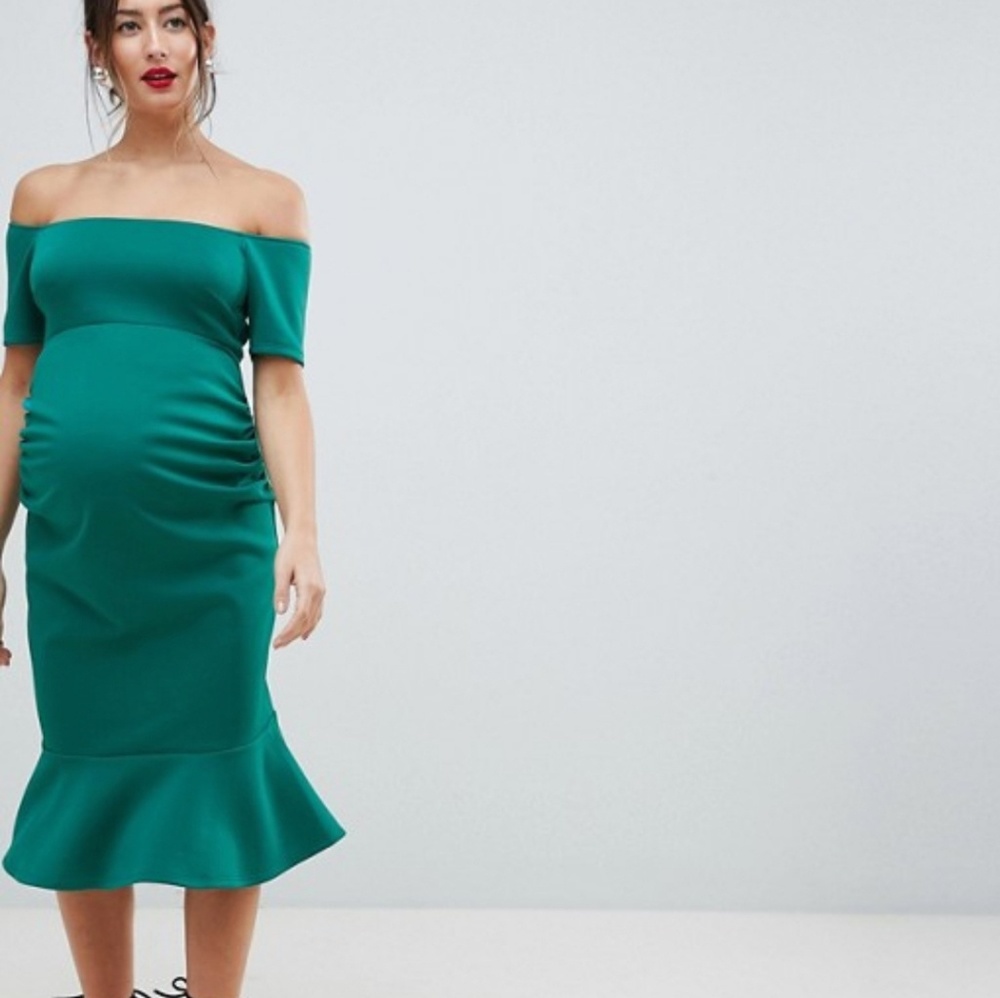 Asos maternity dress